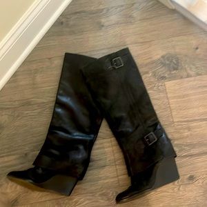 Vince camuto wedge boots
